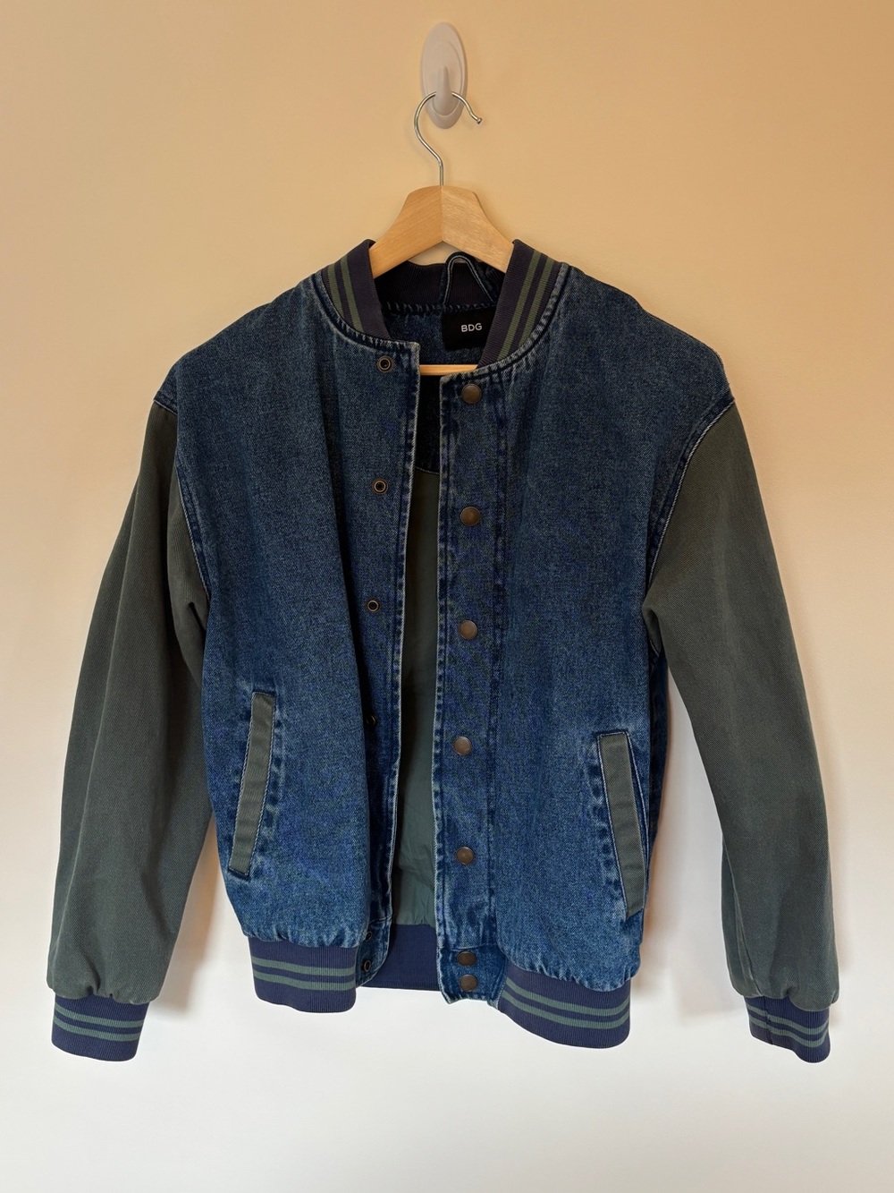 BDG Denim Bomber Jacket